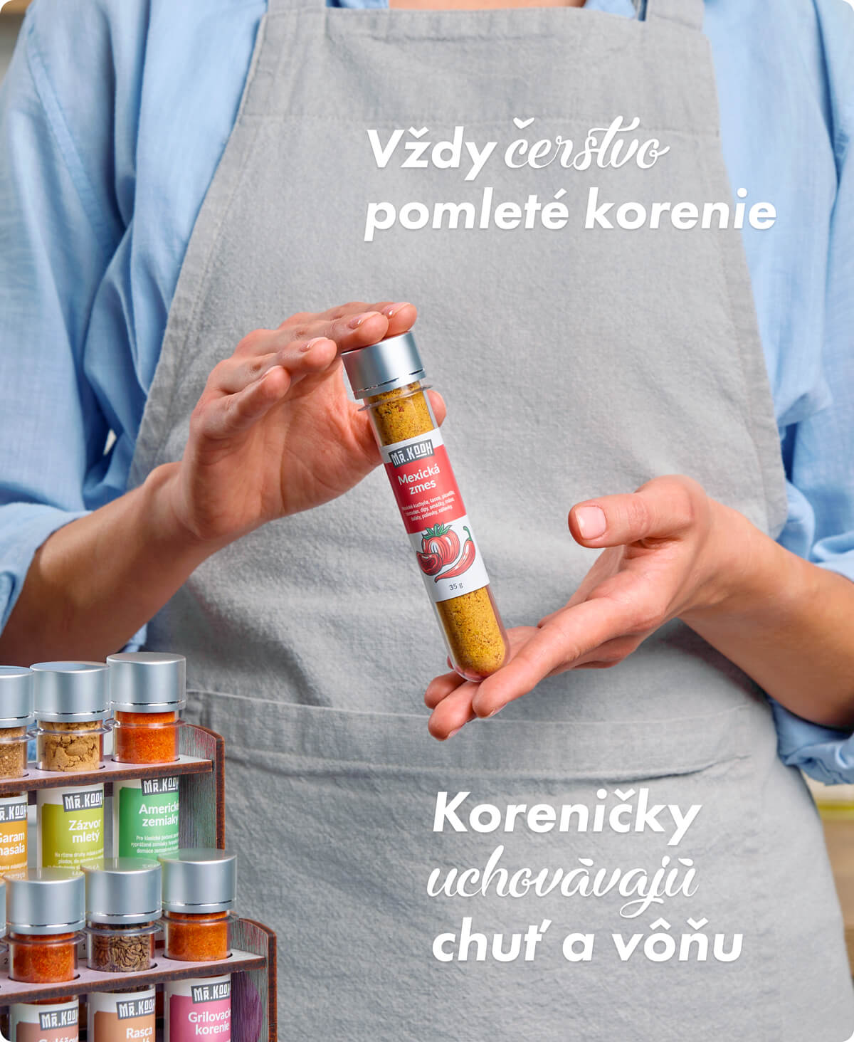 Prémiová sada korenín Mr. Kooh